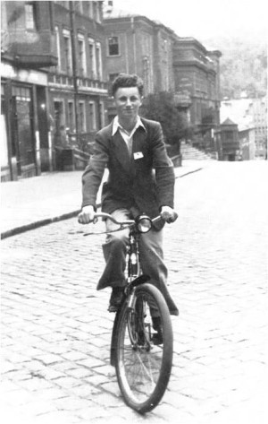 Friedman on Bike 1945