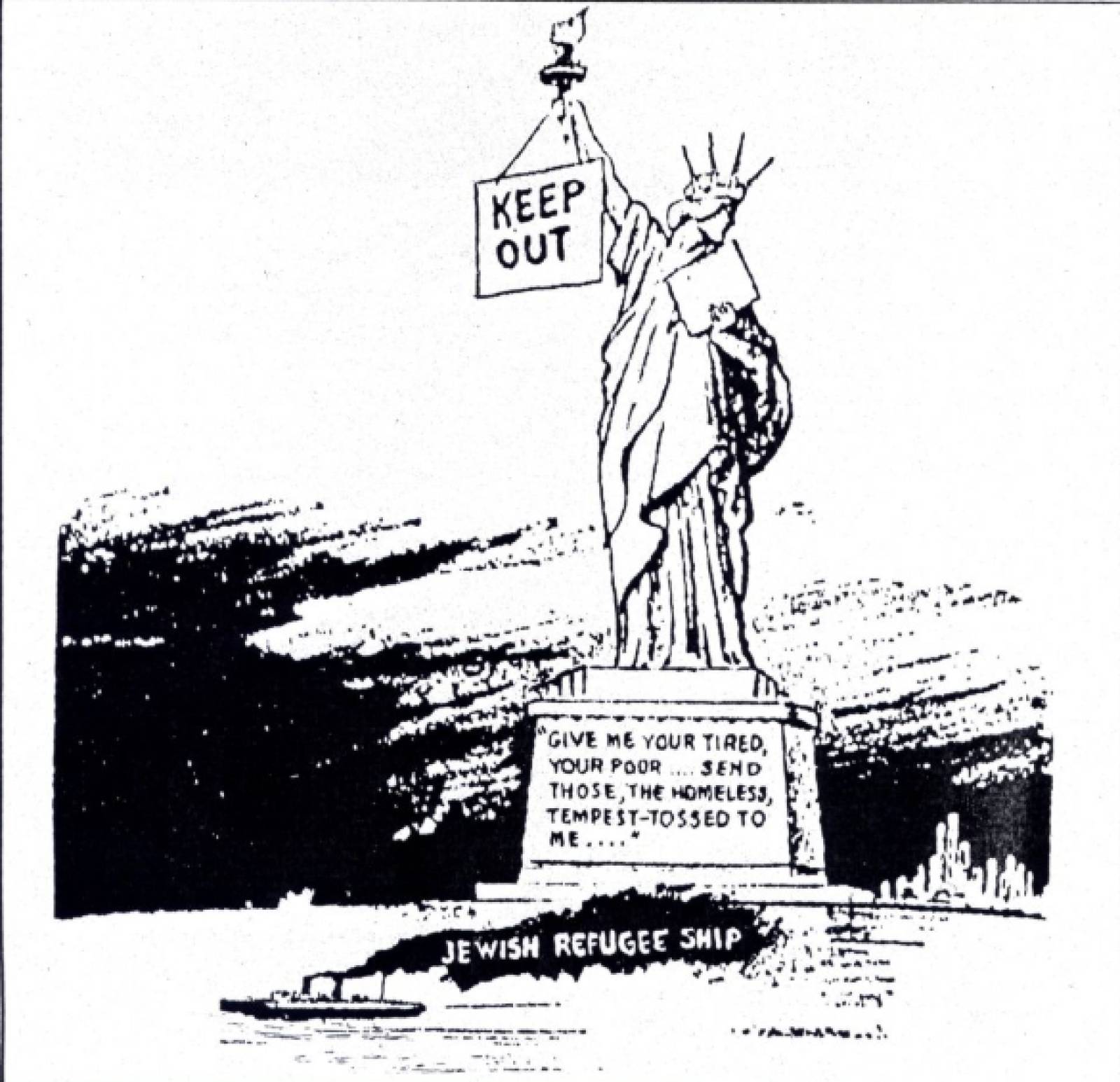 Statue of Liberty Cartoon 1