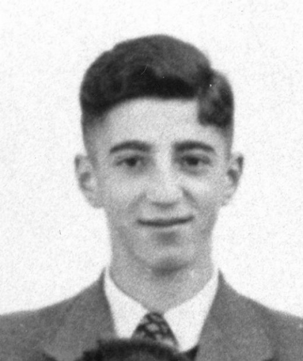 Fred Kahn, on his Bar Mitzvah, Germany, 1937