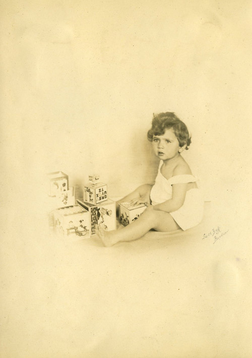 October of 1924, Eva at 2 years old