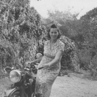 Magda in the Feldafing DP Camp, 1947.