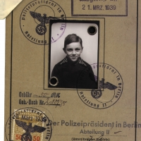 Steve's German passport. 1939.