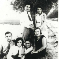 A group pf young people (Gimnasium students) in Pruzana around 1935.