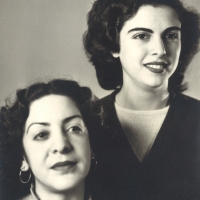 Stella (right) and her friend from South America, in Seattle 1946