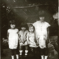 Sisters Left to Right: Rochelle, Stella, Flora, Donna. 1930's.