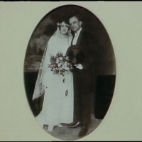 Vera's parents, Utka and Miklos on their wedding day.