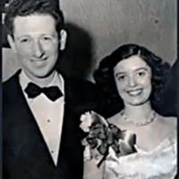 Vera and Marvin Federman getting married, 1949.