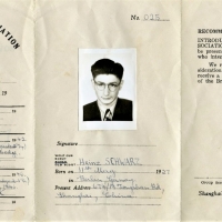 Heinz' boy scout ID, October 1941.