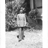 Heinz Schwarz in Seattle, 1949.