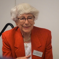 Carla at the Holocaust Center for Humanity, 2017.