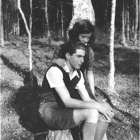 When Rudi was already hiding out in the countryside, 1941