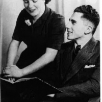 Laureen and Rudi, 1943