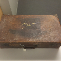 Suitcase used by Peter when he left Germany and fled to Shanghai
