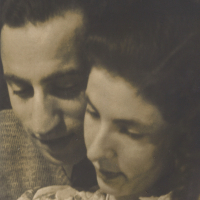 Ada and her husband Hans, 1946.