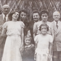 7. Hannah_s family at her mom and stepfather's wedding (1946)